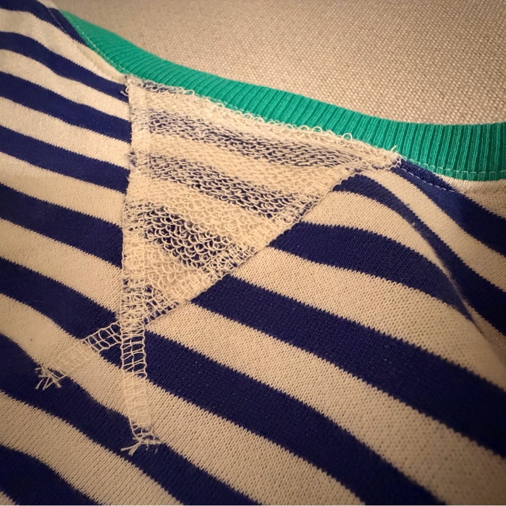 Free People |  NWOT Classic Striped Crew - Picture 8 of 10